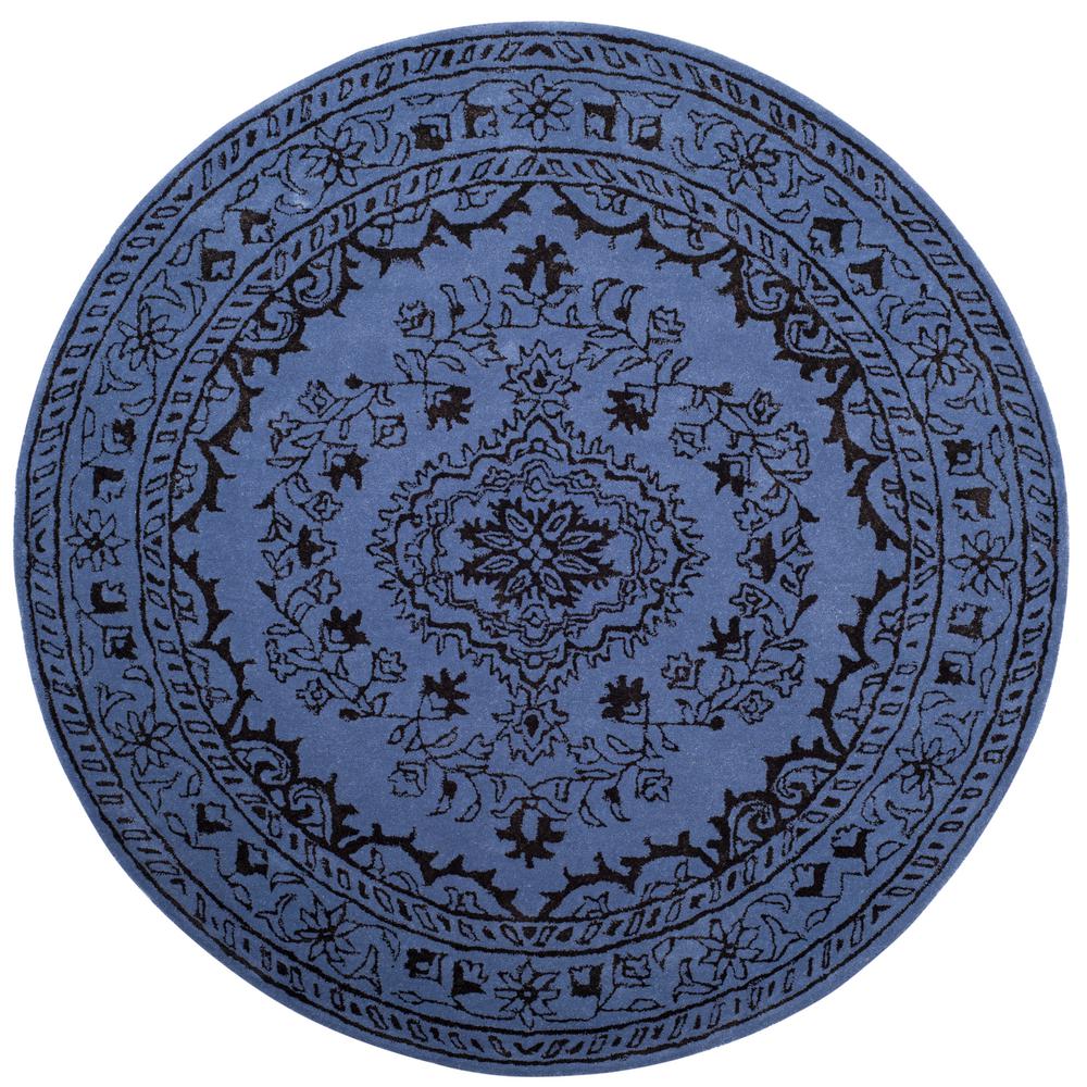 Round Purple Area Rugs Rugs The Home Depot