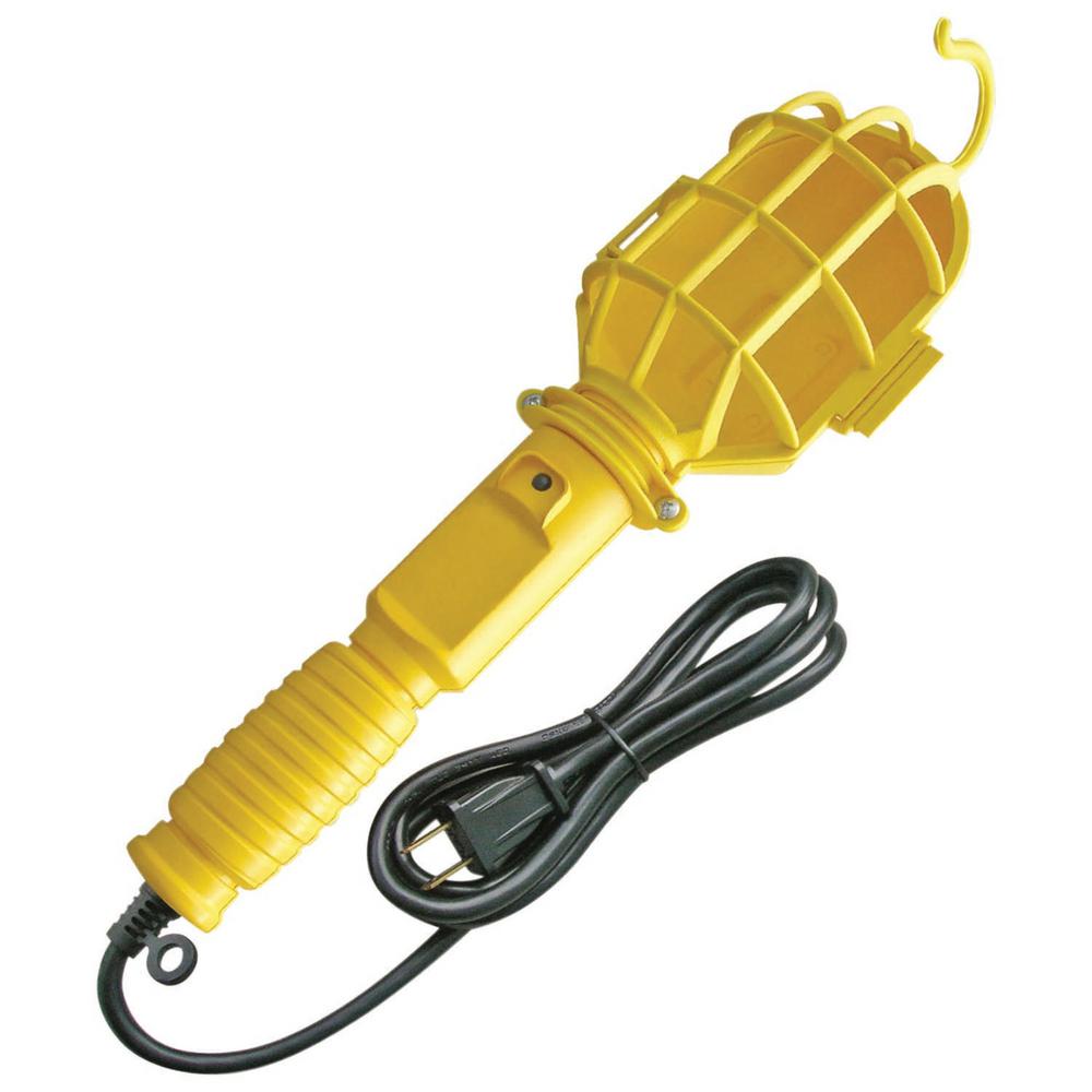 Globe Electric 17 in. 1Light 75Watt Handheld Work Light2321101 The Home Depot