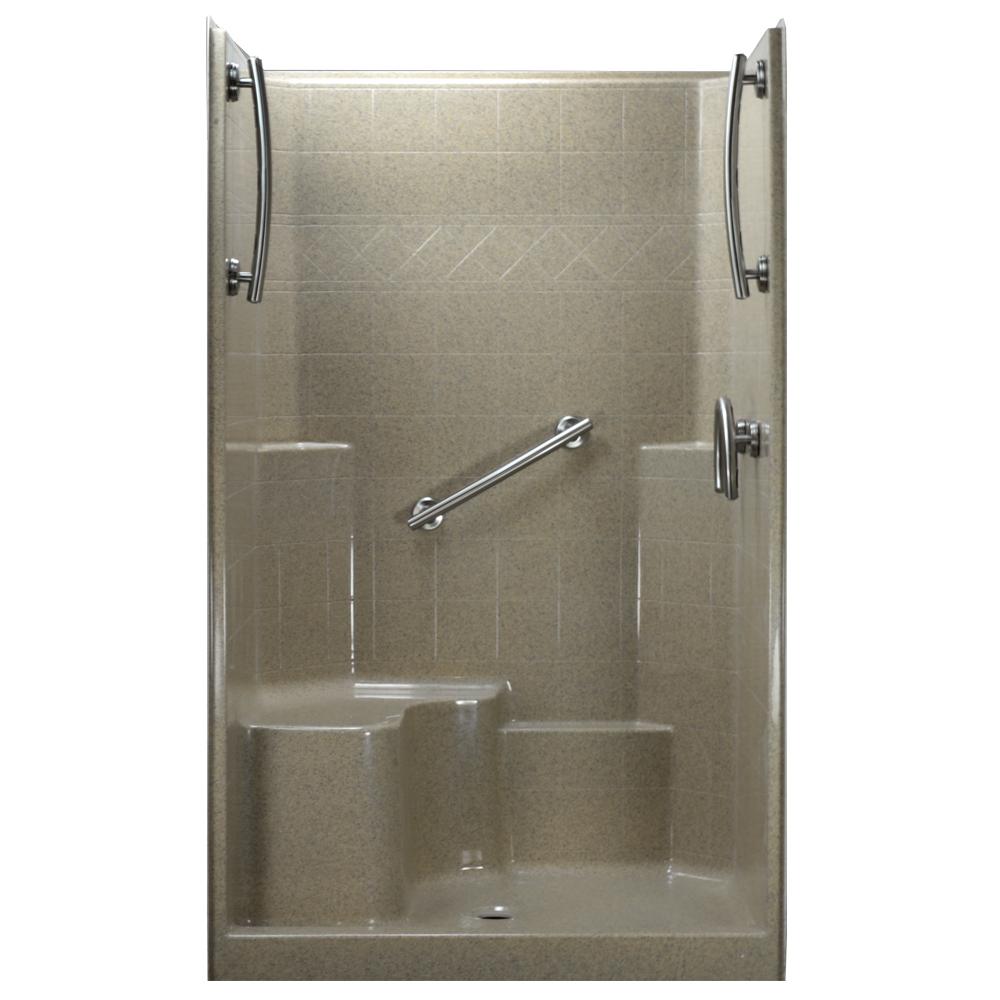 Fiberglass Shower Stalls & Kits Showers The Home Depot