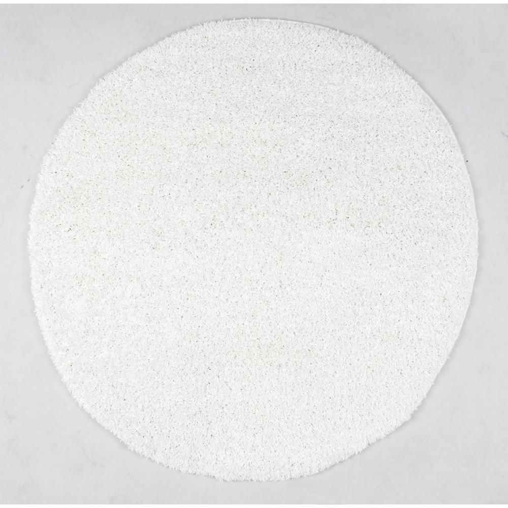 nuLOOM Shag White 5' 3 x 7' 6" Oval Area Rug"SHG153076O The Home Depot