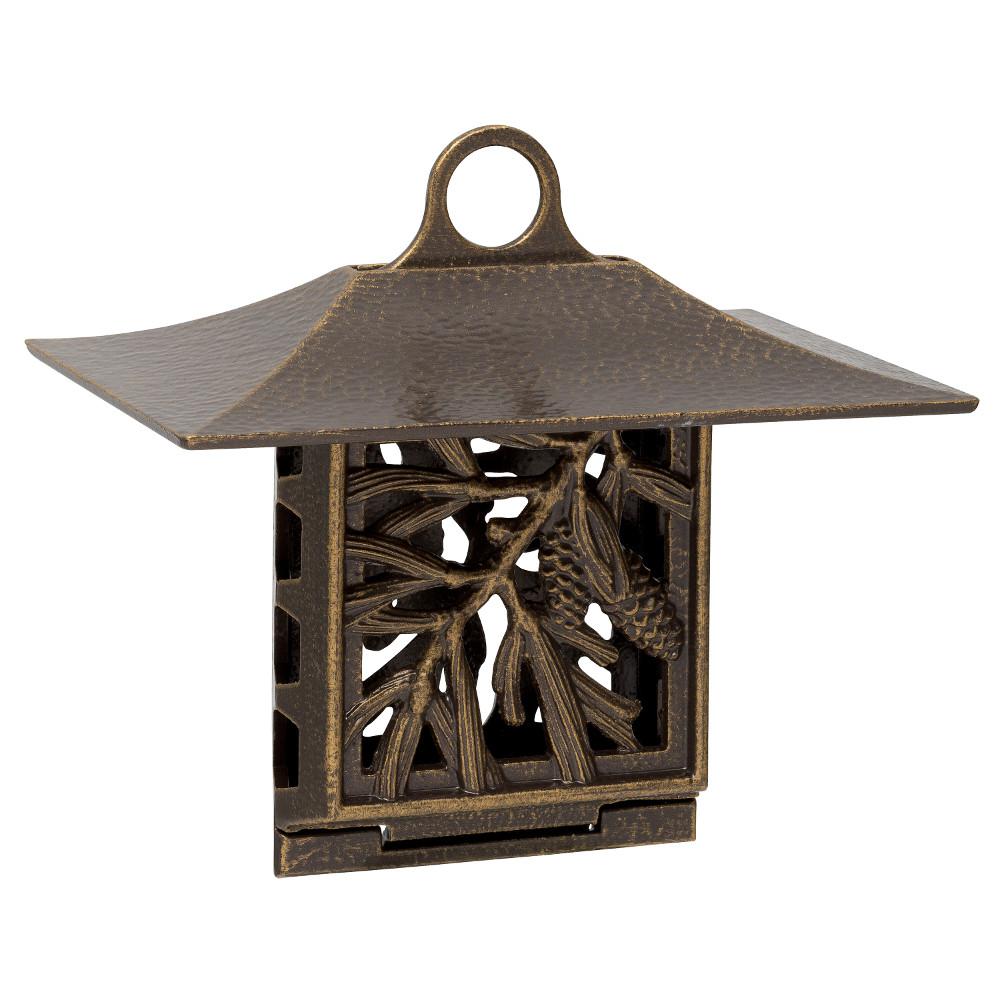 Whitehall Products French Bronze Pinecone Suet Feeder 01369 The