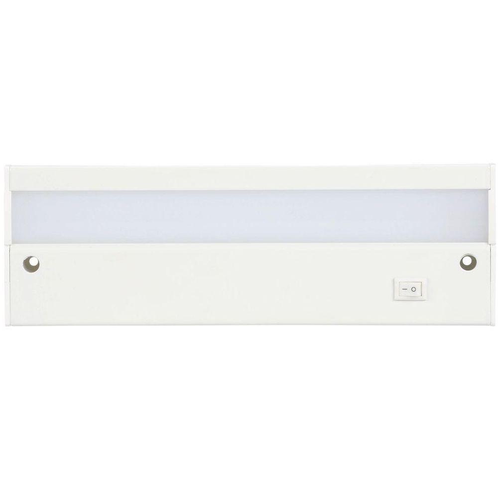Commercial Electric 9 In Led White Direct Wire Under Cabinet