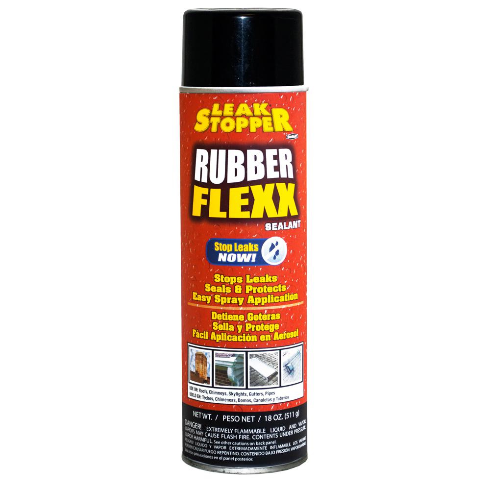 Gardner 18 oz. LEAK STOPPER RUBBER-FLEXX Sealant (Black)-0316-GA - The ...