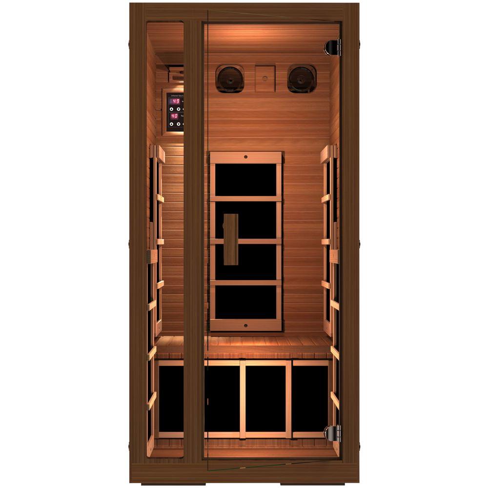 UPC 853352005168 product image for JNH Lifestyles Saunas & Steam Units Freedom 1-Person Far Infrared Sauna MG115RB | upcitemdb.com