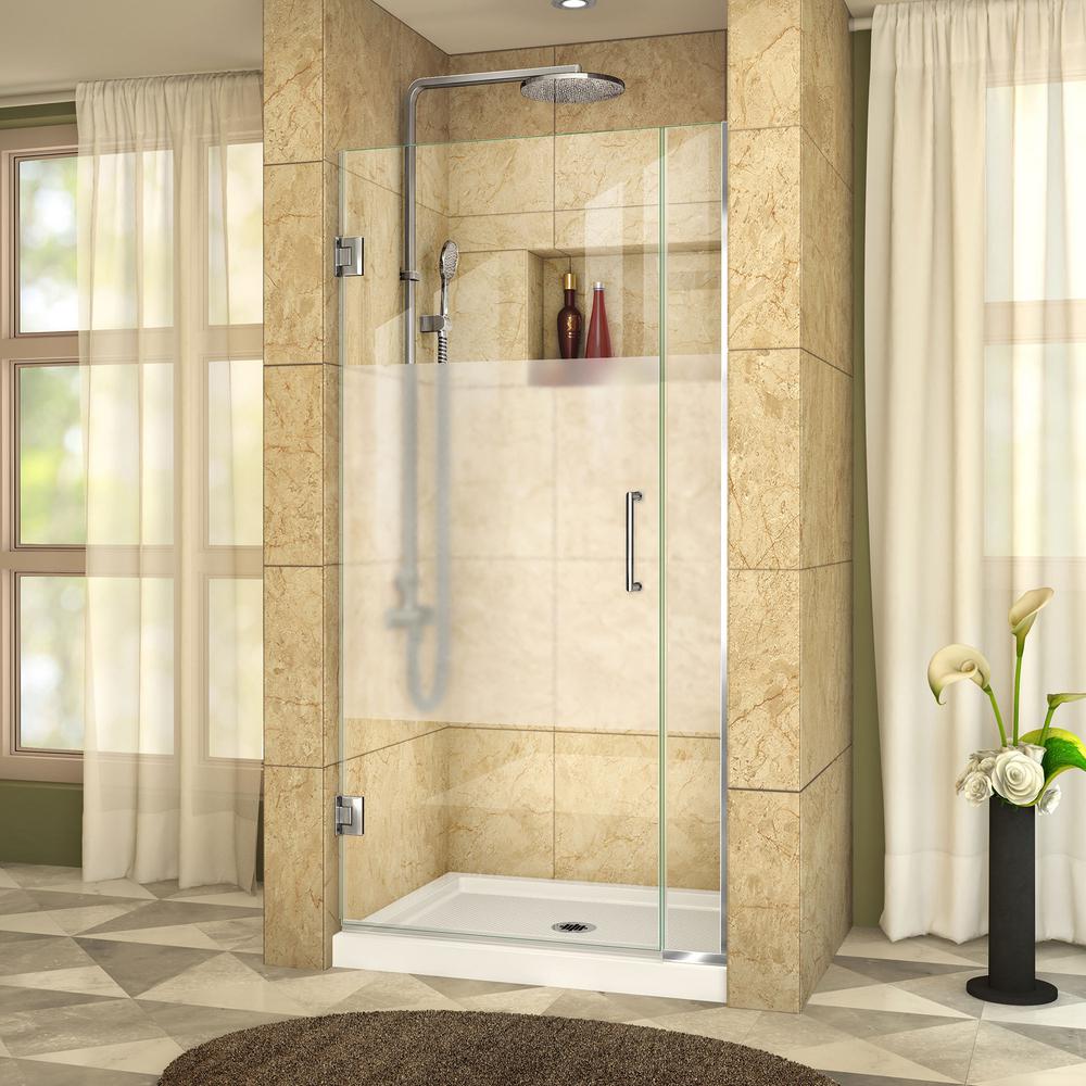 Dreamline Unidoor Plus 30 To 1 2 X 72 Semi Frameless Pivot Shower Dreamline Unidoor Plus 30 To 1 2 X 72 Semi Frameless Pivot