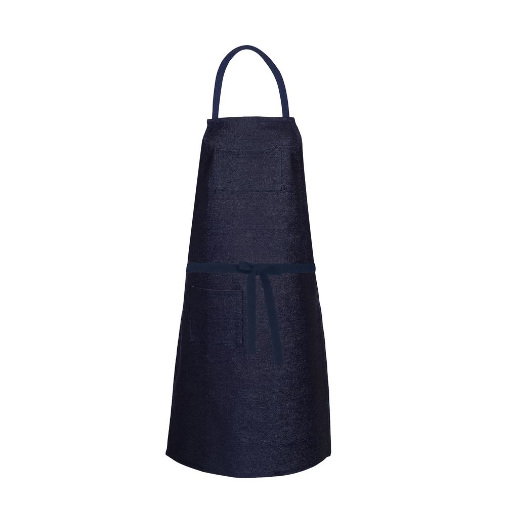 Black All LEATHER WORK SHOP APRON with 2 POCKETS Heavy Duty Thick Big Long Ties