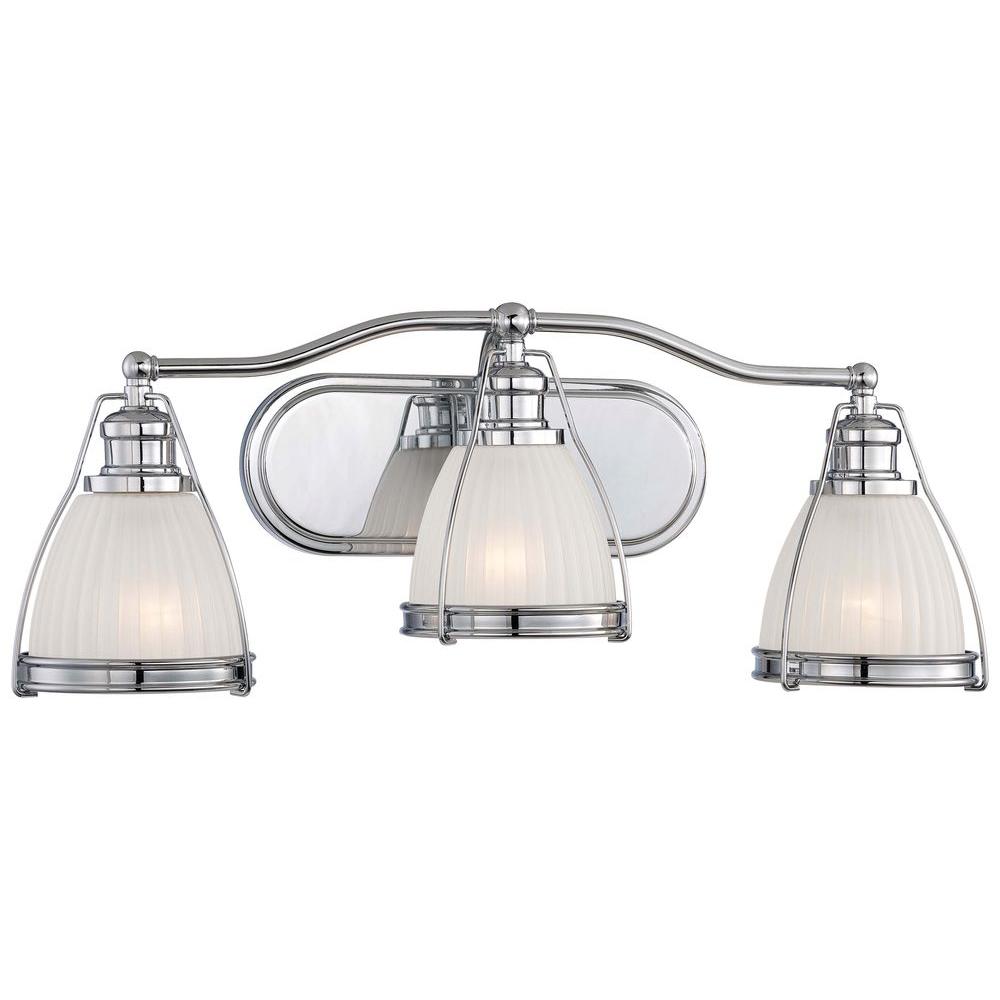 Minka Lavery 3-Light Chrome Bath Vanity Light-5793-77 ...