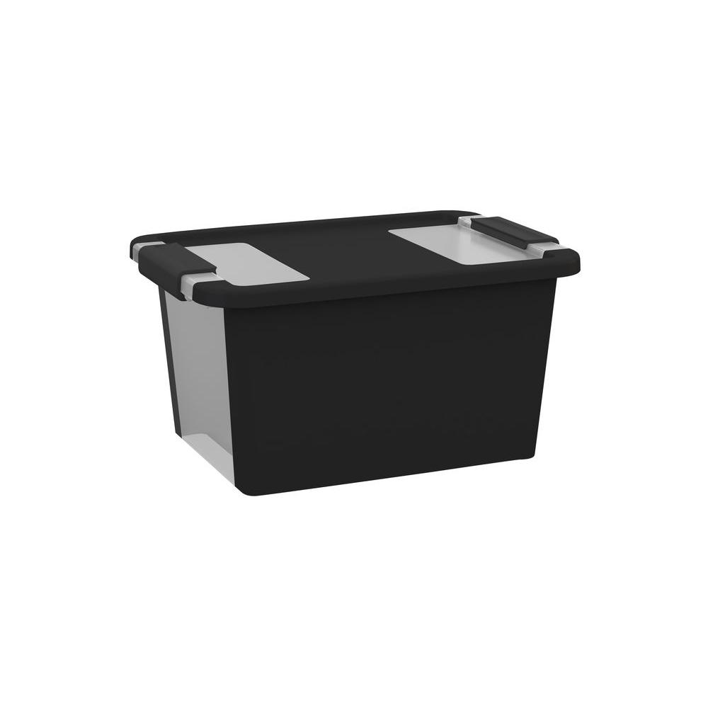 black plastic box