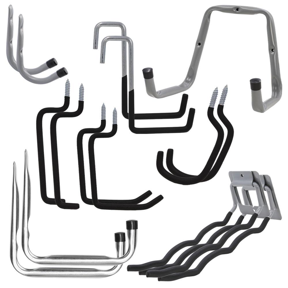 Everbilt WallMounted Garage Storage Organization Hooks and Hangers