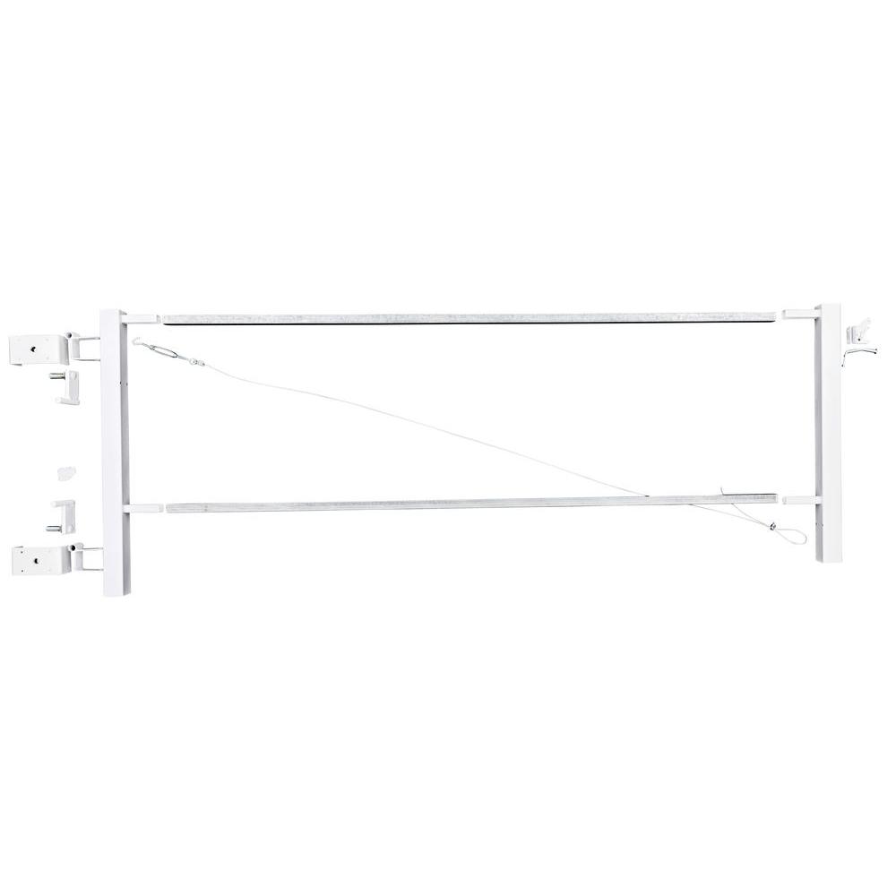 AdjustAGate Ranch Style 2Rail Fence Gate Frame KitAG 22006 The