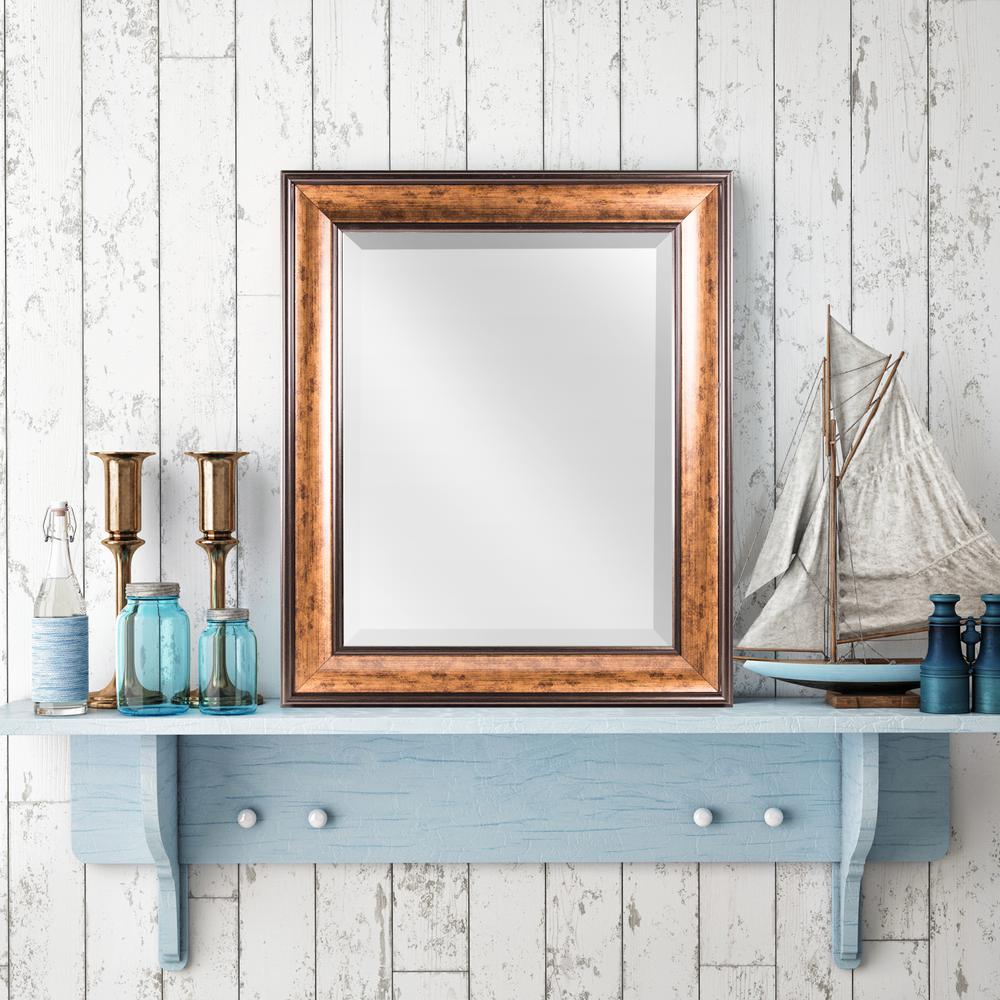 Crystal Art Gallery Hartley Rectangular Bronze Vanity Mirror Crystal Art Gallery Hartley Rectangular Bronze Vanity Mirror