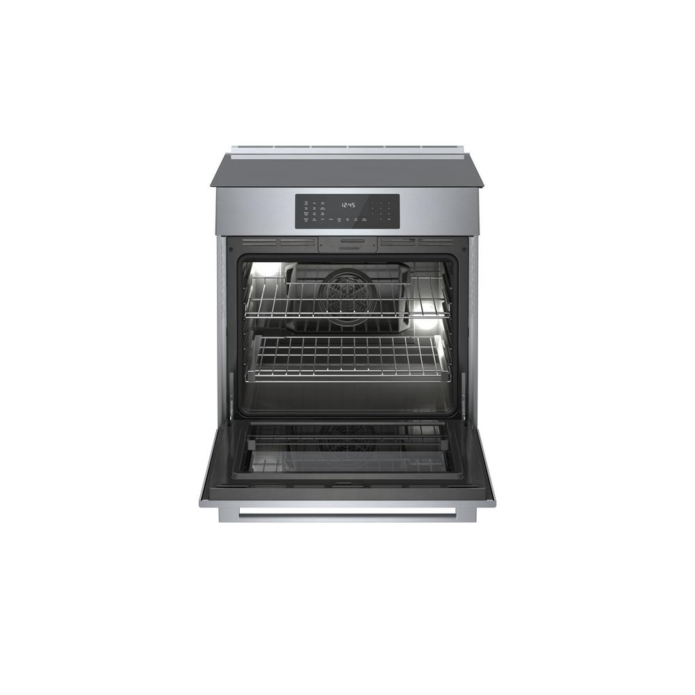 Bosch 800 Series 30 In 4 6 Cu Ft Slide In Induction Range With