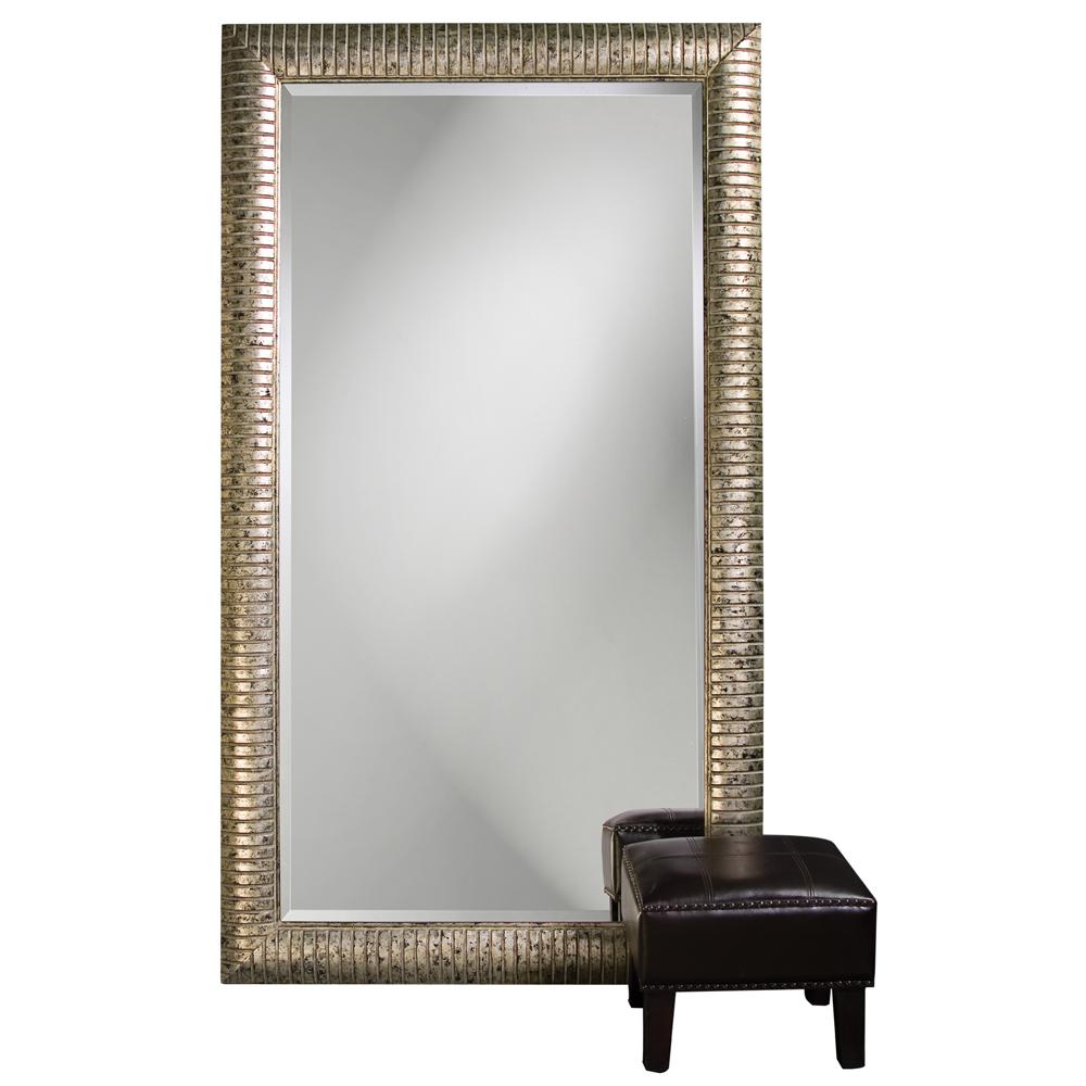 Howard Elliott Daniel Silver Leaner Mirror 5198 The Home Depot Howard Elliott Daniel Silver Leaner