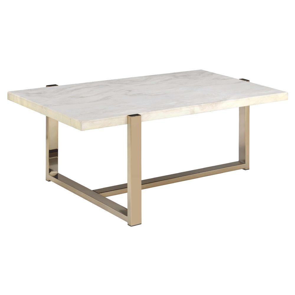 Featured image of post Marble And Gold Coffee Table Rectangle / W 44 x d 52 x h 45 cm materials: