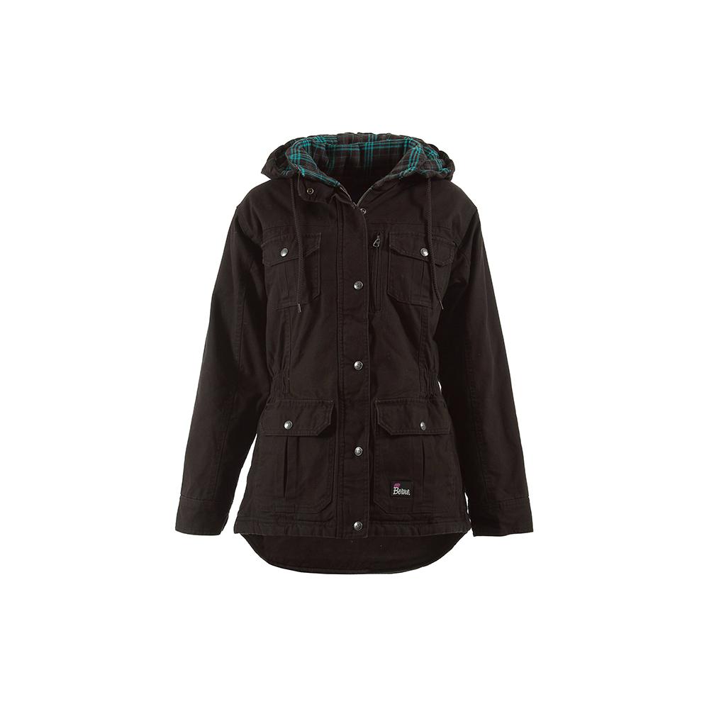 women's barn coat with hood