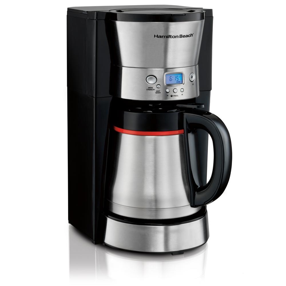 coffee maker with thermos