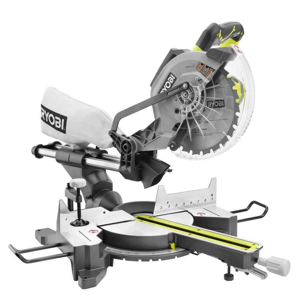 15 Amp 10 in. Sliding Miter Saw with Laser