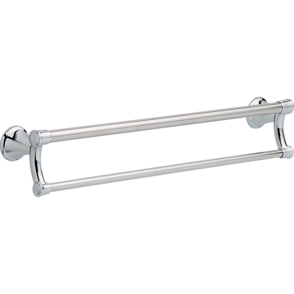 Delta Decor Assist Transitional 24 in. Towel Bar with Assist Bar in