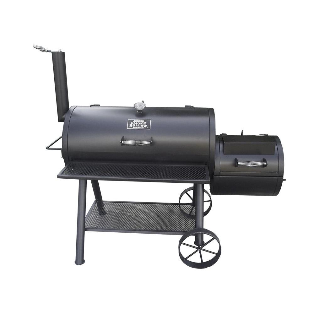 UPC 186505000575 product image for Smoke Hollow Deluxe Pro Charcoal Smoker and Grill Wagon in Black | upcitemdb.com