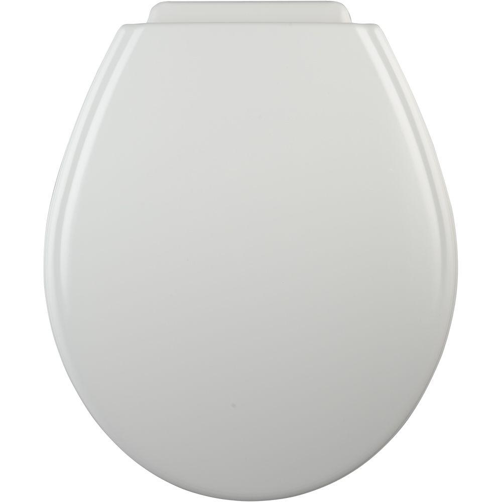 BEMIS Xcite Round Closed Front Toilet Seat in White-547XC 000 - The ...