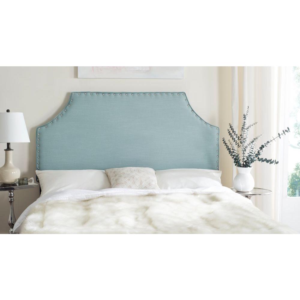 Safavieh Denham Sky Blue Queen HeadboardMCR4010B The Home Depot
