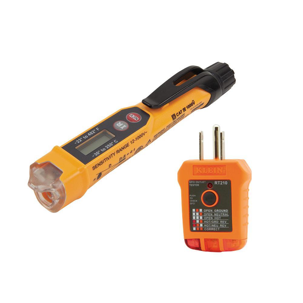 Klein Tools NonContact Voltage Tester with Infrared Thermometer and