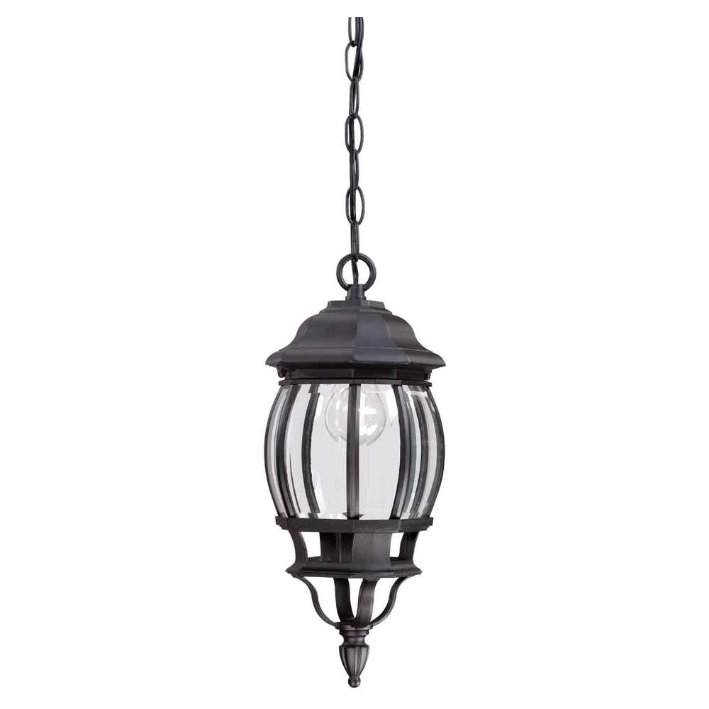 Waterproof Outdoor Ceiling Lighting The Home 1 Light Black Outdoor Hanging Lantern
