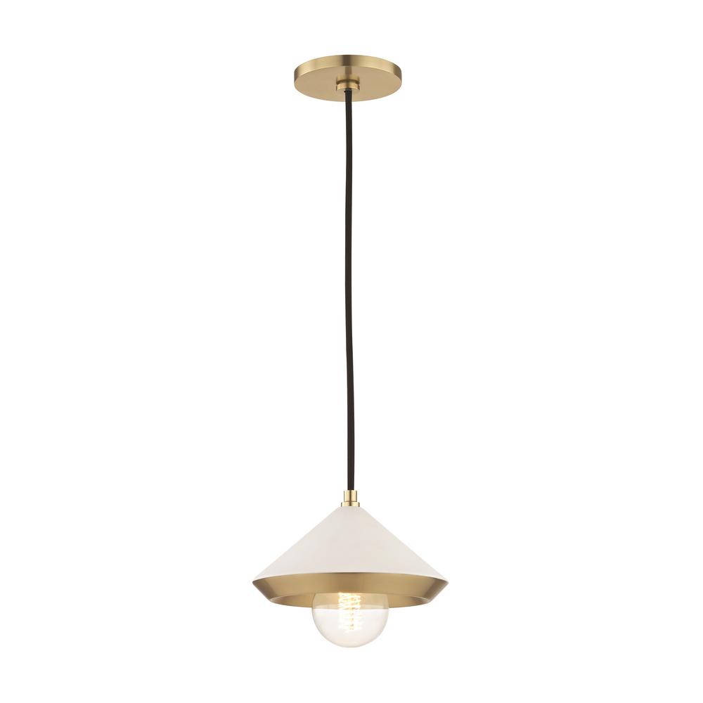 Mitzi By Hudson Valley Lighting Marnie 1 Light Aged Br Small Mitzi By Hudson Valley Lighting Marnie