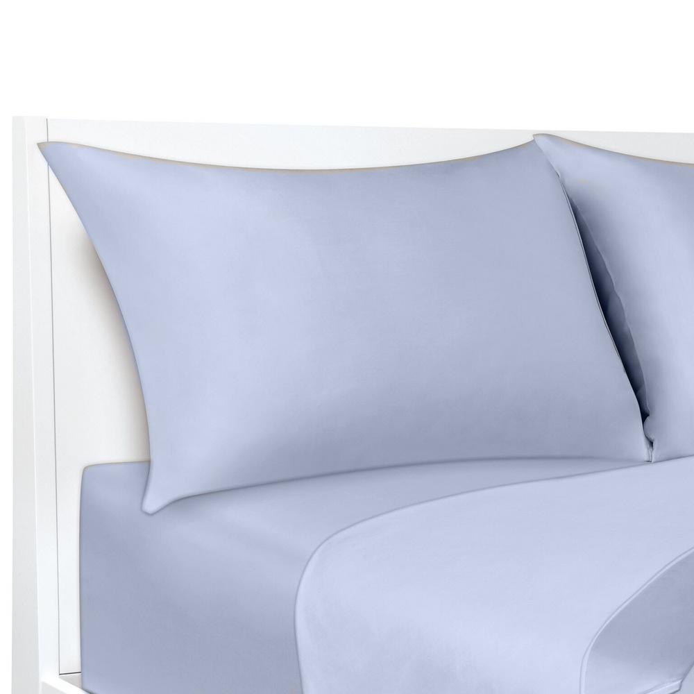 Sealy Coolmax Blue Queen Pillowcases Set Of 2 atc The Home Depot