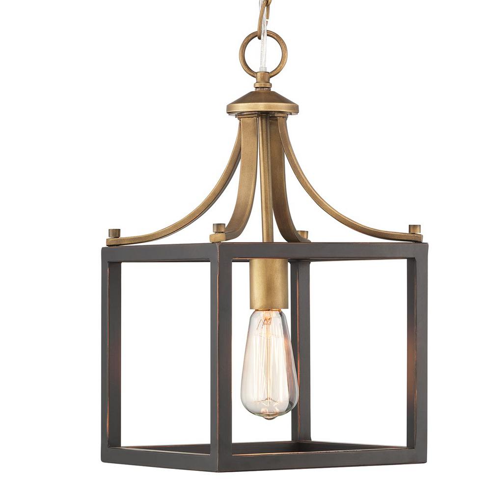 Progress Lighting Boswell Quarter 1 Light Vintage Br Mini Boswell Quarter 1 Light Vintage Br