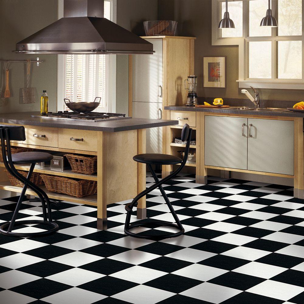 Black Tiles For Kitchen Floor Rumah Joglo Limasan Work