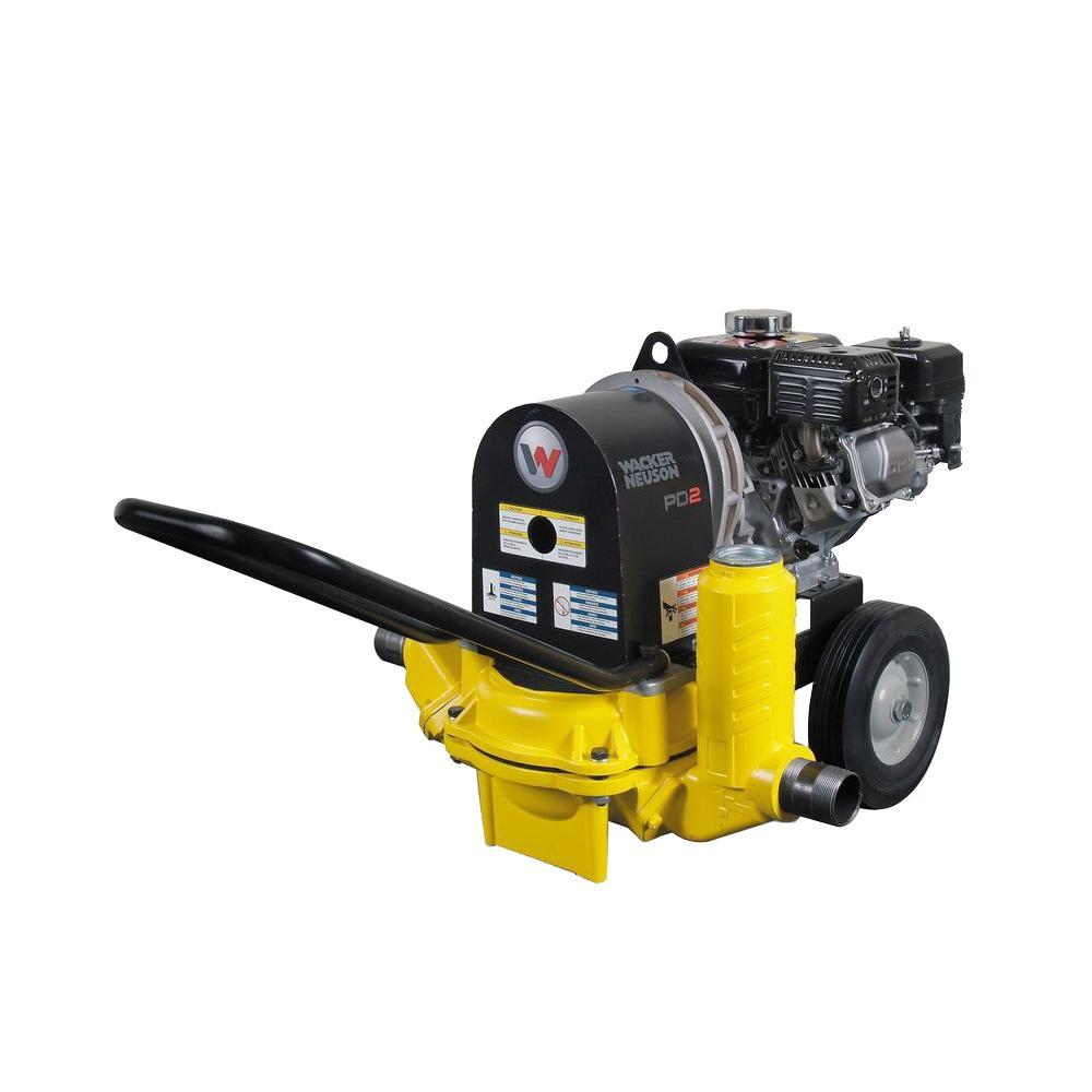 Wacker 3.5 HP 2 in. Diaphragm Pump with Honda Engine0620769 The Home