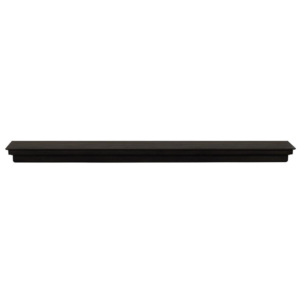 Southern Enterprises Rainey 72 In X 4 Wide Profile Wall Mounted Wide Profile Wall Mounted Floating Mantel