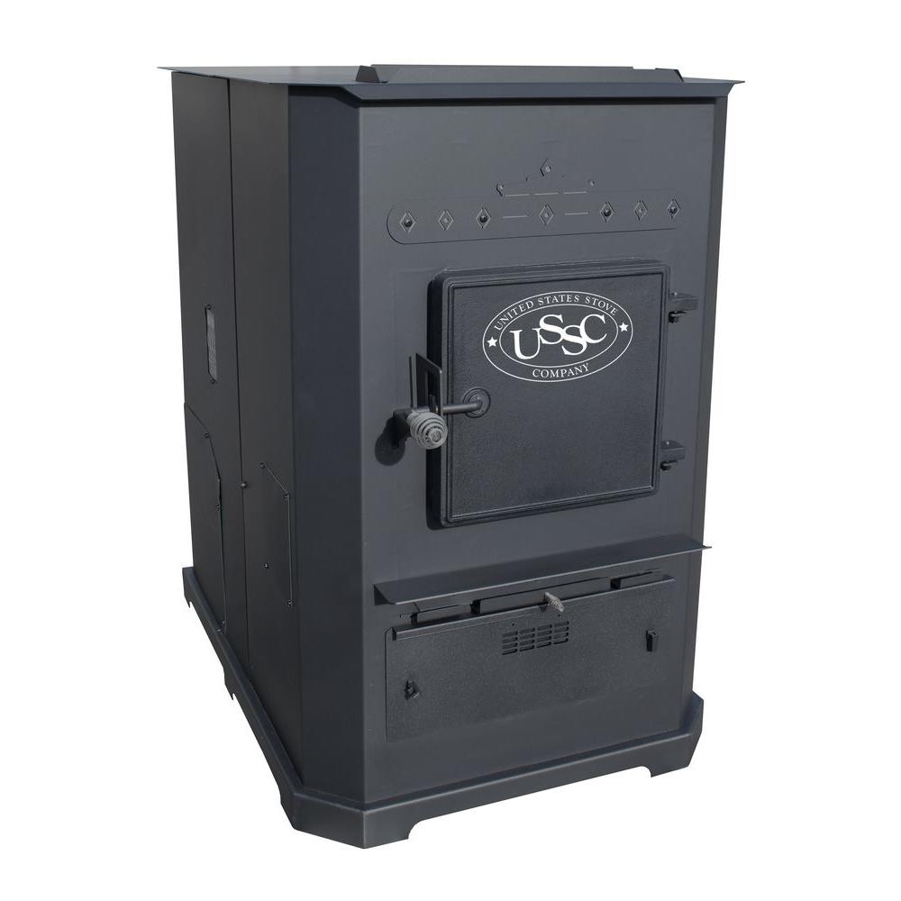 US Stove 3,000 sq. ft. Multi-Fuel Furnace Pellet Stove by US Stove