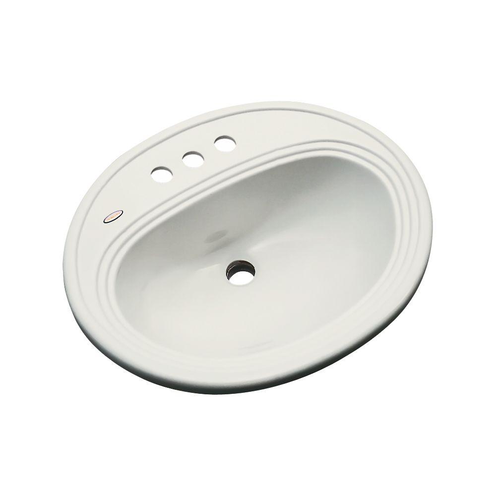 Thermocast Summit DropIn Bathroom Sink in Tender Gray93481 The Home Depot