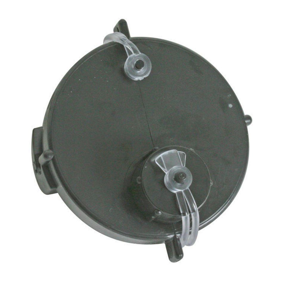 Camco RV Sewer Cap with Hose Connector-39463 - The Home Depot