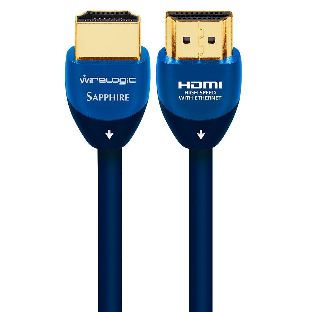 WireLogic Sapphire 3 ft. HDMI Cable Blue3506010 The Home Depot