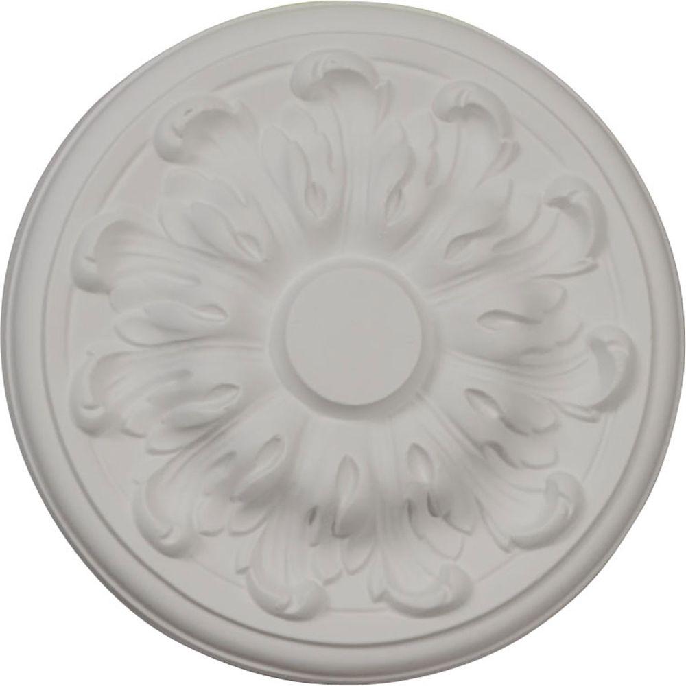 Ekena Millwork 7 7 8 In X 1 4 In Millin Urethane Ceiling Medallion Fits Canopies Upto 2 In