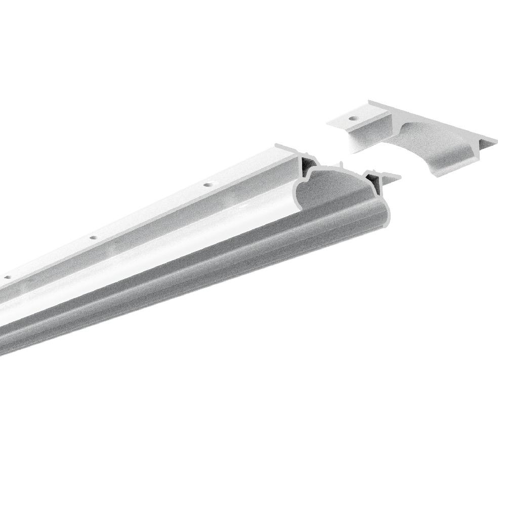 Veranda Premier 3.38 in. x 4.63 in. x 8 ft. White Vinyl Deckboard Fence