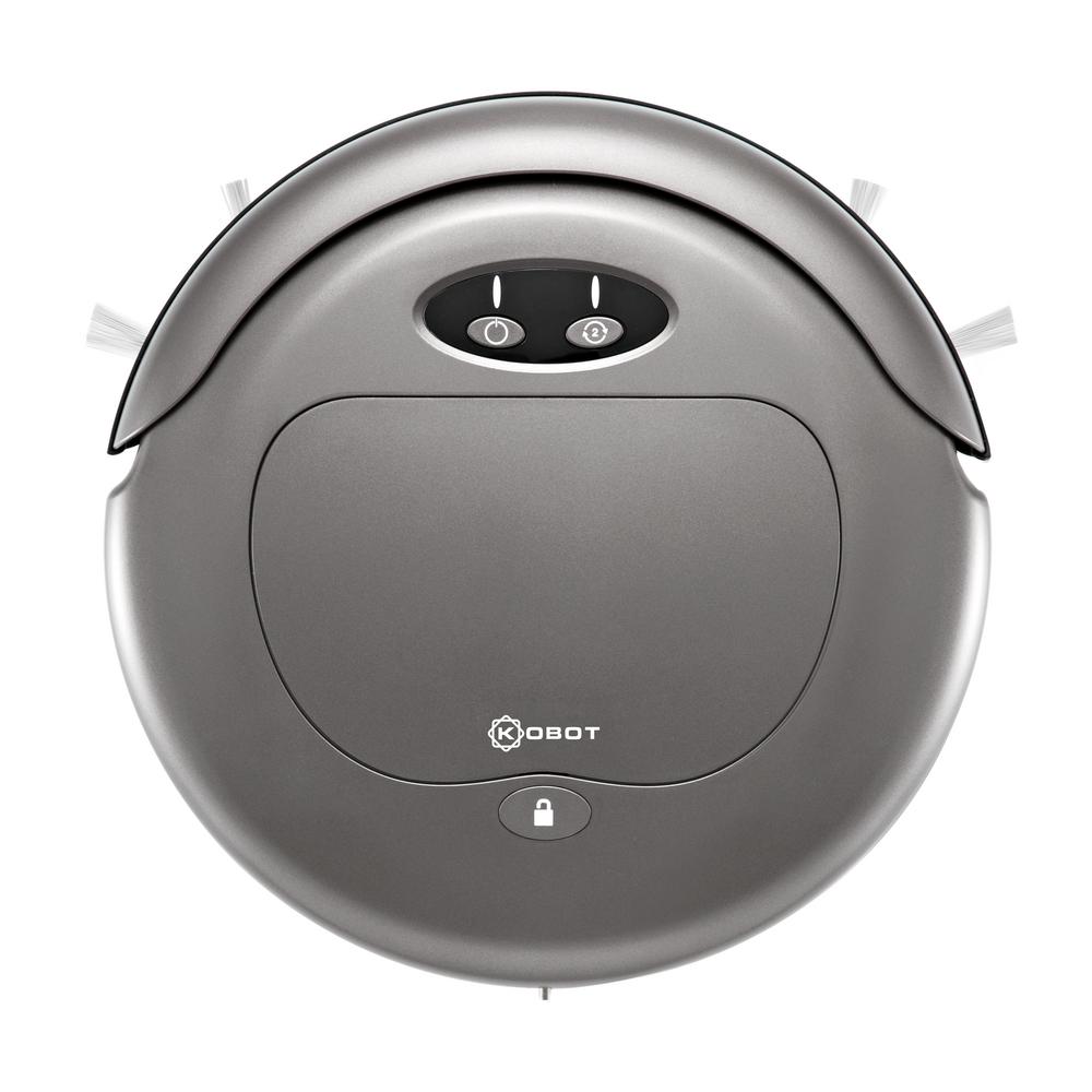 KOBOT Slim Series Robot Vacuum in Gun Metal with Scheduling