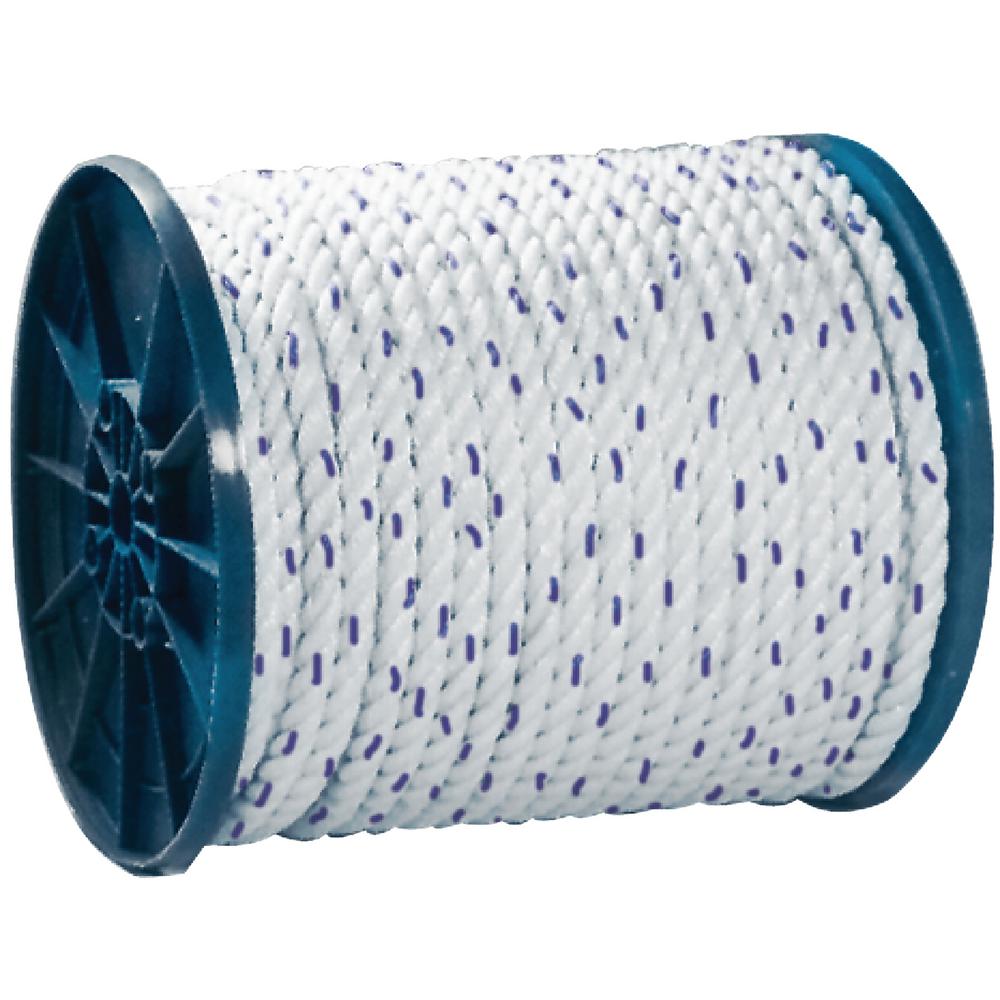 Seachoice 3//8/" x 100/' Twisted Nylon Premium anchor line w//Tracer 47711