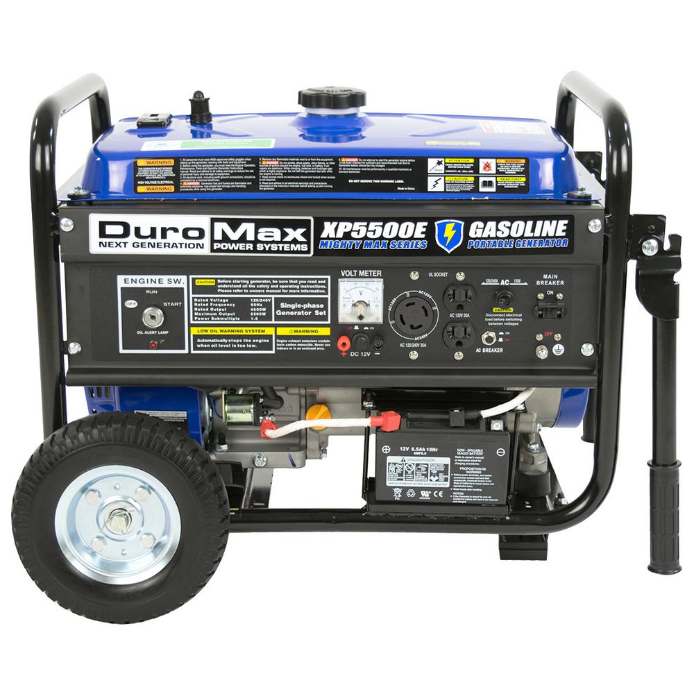 Duromax 4,500Watt 7.5 HP Portable Electric Start Gasoline Generator