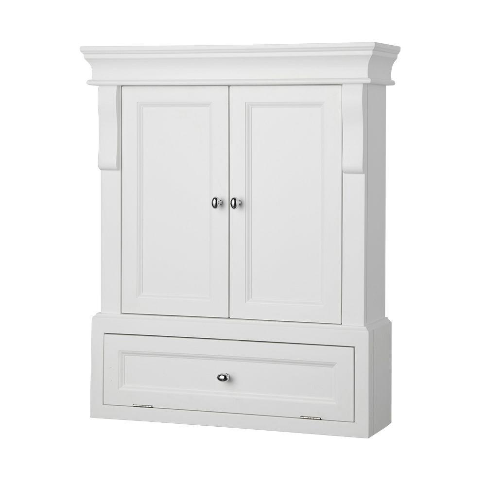 White Bathroom Wall Cabinets Bathroom Cabinets Storage The