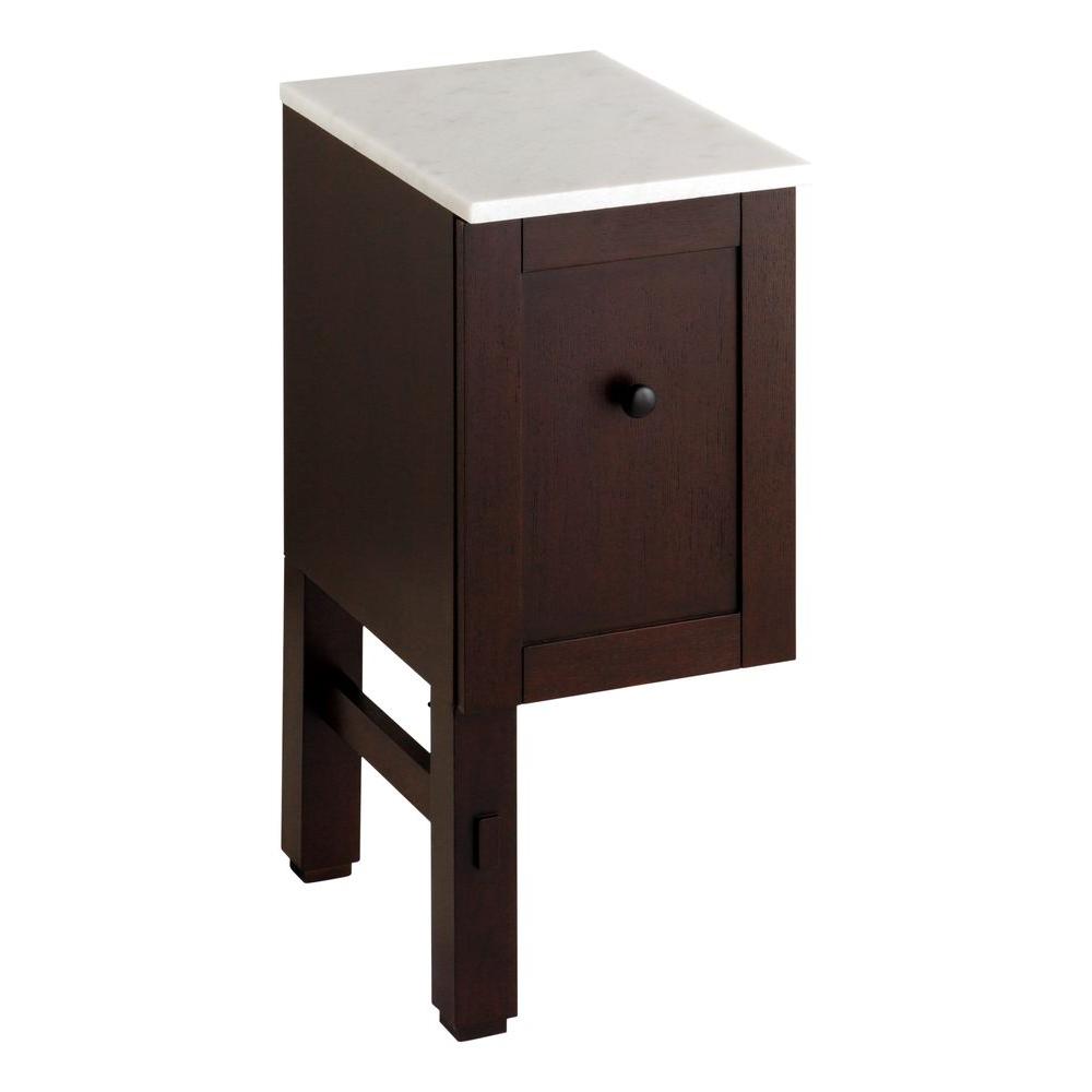 KOHLER Tresham 12-1/8 in. Pullout Storage Bridge in Woodland