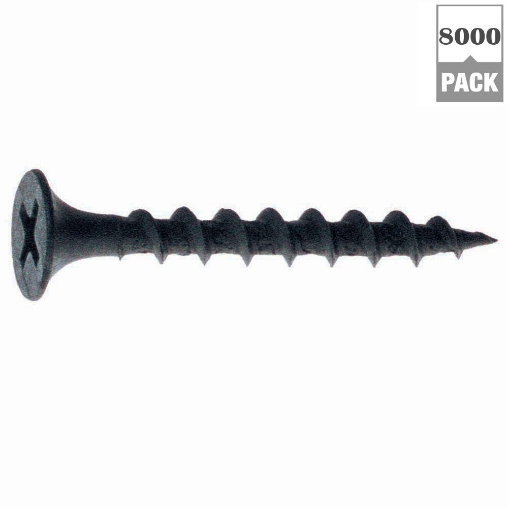ProTwist 6 x 11/4 in. Coarse PhosphatePlated Steel BugleHead Phillips Drywall Screws (8,000