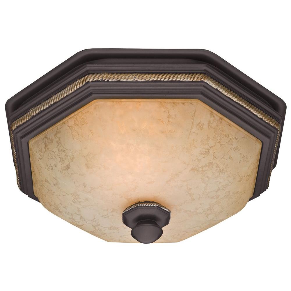 Hunter Belle Meade Decorative 80 CFM Ceiling Bath Fan with ...