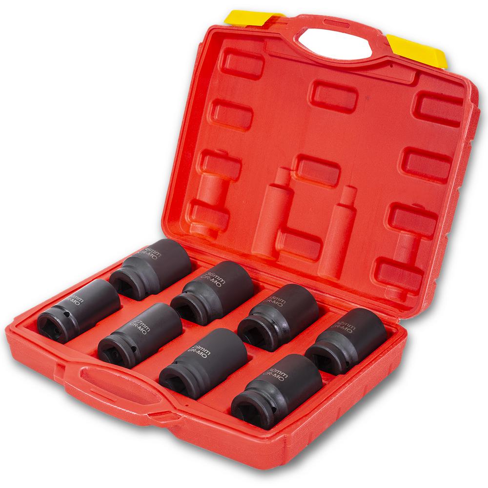 Set 9 Pack Tools Tap Socket Kit for All MCTI Taps Thru 1/2 inch