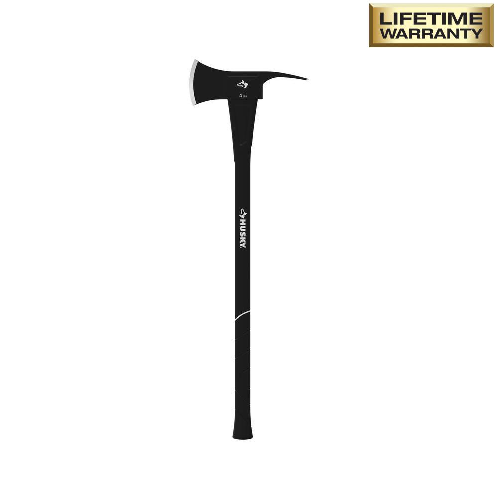 Husky 4.0 lb. Landscape Axe with 34 in. Fiberglass HandleHDF500LS The Home Depot