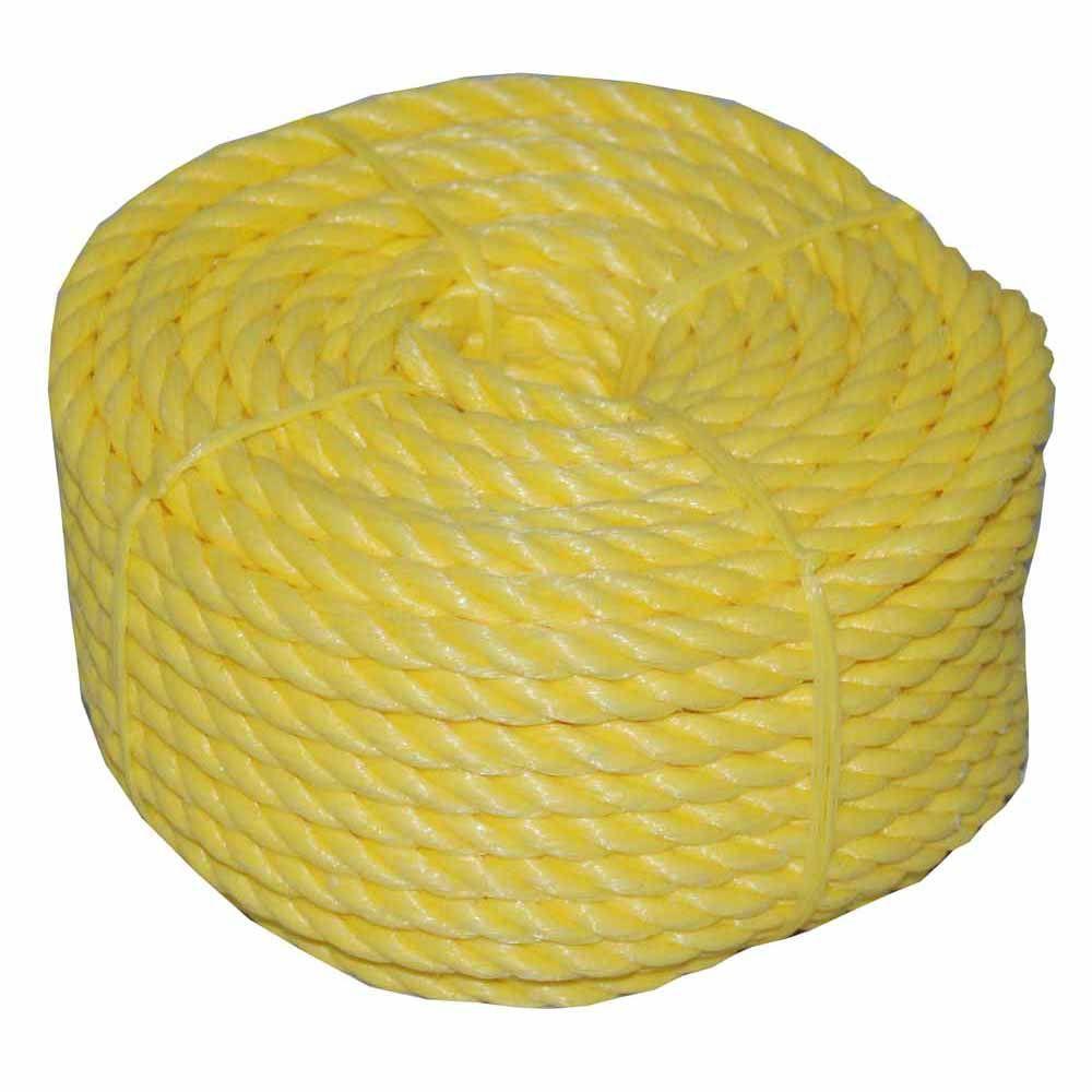 T.W. Evans Cordage 3/4 in. x 100 ft. Twisted Polypro Rope Coilette in