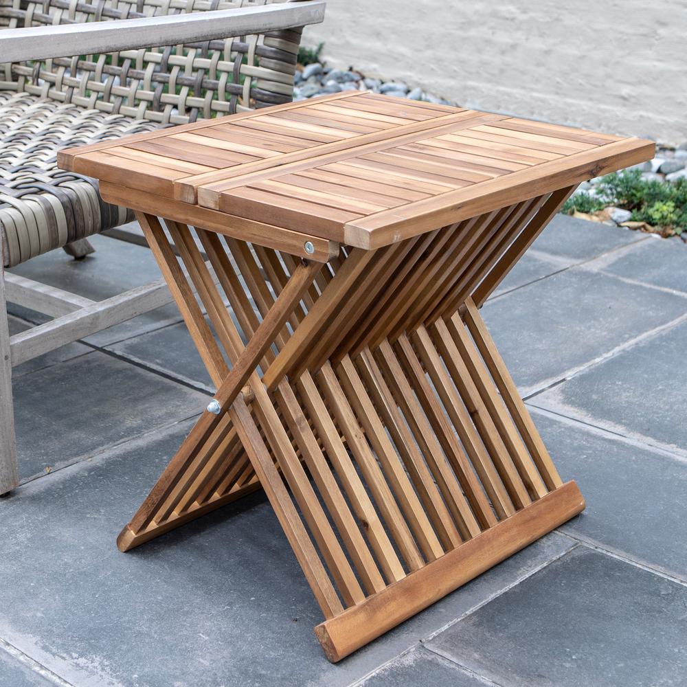 Folding Outdoor Side Tables Patio Tables The Home Depot